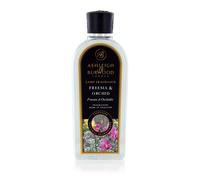 Ashleigh & Burwood - Freesia & Orchid Lamp Fragrance - 500 mL - UK-Made, Purifies and Perfumes Air - Floral Scent with Orange and Grapefruit - Natural Ingredients - Burning Time 20 Hours