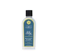 Ashleigh & Burwood | Black Pepper & Amber Lamp Fragrance | 500 ml | Made in The UK | Spicy and Woody Scent