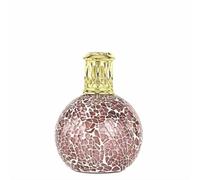 ASHLEIGH & BURWOOD | Fragrance Lamp -Just Peachy | Small | 30-40 Minutes Burn Time| Hand Crafted | Coral Glass