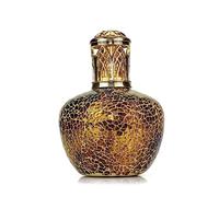 ASHLEIGH & BURWOOD | Fragrance Lamp -Tropical Sunset | Large | Over 40 Minutes Burn Time| Hand Crafted | Gold