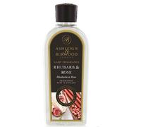 ASHLEIGH & BURWOOD | Rhubarb & Rose Lamp Fragrance | 500 ml | Made in the UK | Fruity Scent