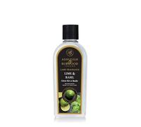 ASHLEIGH & BURWOOD - Lime & Basil Lamp Fragrance 500 mL - UK-Made, Purifies and Perfumes Air, Promotes Wellbeing - Fruity Scent with Lime, Basil, and Rosemary - Natural Ingredients