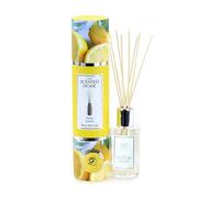 Ashleigh & Burwood The Scented Home Reed Diffuser - 50ml Natural Fragrance Set 6 Reeds | Flameless, Fuss-Free Home Fragrance | Lasts Up to 4 Weeks | Made in the UK (Fresh Lemon)