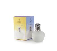 Wellbeing Frosted Large Fragrance Lamp | Aromatherapy Home Diffuser | Sleep, Relax, Refresh & Breathe Compatible | Air Purifying & Odour Eliminating | Elegant White Frosted Glass