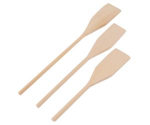 Ashley 3Pc Wooden Kitchen Spatula Set - 3 Sizes