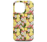 Ashley Benson Fresh Lemons and Flowers Colorful Summer Case for iPhone 13 Pro