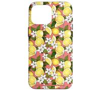 Ashley Benson Fresh Lemons and Flowers Colorful Summer Case for iPhone 16 Pro Max