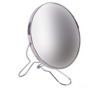 Ashley Folding Metal Mirror - 14Cm - Silver