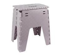 Ashley Folding Step Stool - 26cm x 34.5cm x 38.5cm - Yellow | Size: 26 cm x 34.5 cm x 38.5 cm Ashley Yellow 26 cm x 34.5 cm x 38.5 cm