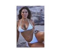 Ashley Graham Canvas Art Print - Fashion & Beauty - Multiple Rooms - Unframed - 08x12inch(20x30cm)