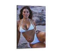 Ashley Graham Sexy Poster Decorative Painting Canvas Wall Posters And Art Picture Print Modern Family Bedroom Decor Posters 16x24inch(40x60cm)