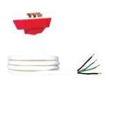 Ashley Klik P64AXR/2.0 Pre-Wired 6 Amp Plug RED.