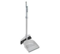 Ashley Long Handle Dustpan & Brush Set - Grey