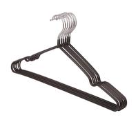 Ashley PVC-Coated Coat Hangers - Black - Pack of 10 Ashley Black
