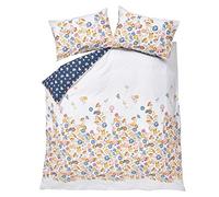 Ashley Wilde Cath Kidston Park Meadow Duvet Cover Set 100% Cotton (King Duvet Cover Set 230cm x 220cm)