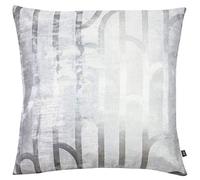 Ashley Wilde Meyer Feather Filled Cushion, Platinum/Silver, 50 x 50cm