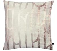 Ashley Wilde Meyer Polyester Filled Cushion, Viscose, Polyester, Cotton, Quartz/Powder