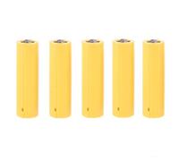 ASHLUYAK 5Pc LR06 AA LR03 AAA Size Dummy Fake Battery Setup for Shell Placeholder Cylinder Conductor Dummy Cells for Lithium Batt