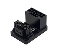 ASHLUYAK Graphics Card GPU Power Supply Adapter 180 Degree U Turn Connector 12+16P to 16P for Desktop Chassis Card Cable PH316 GPU PCIe5.0 16Pin to 16P U-Turn