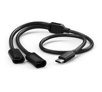 ASHLUYAK Universally Type C Power Extension Cable for Monitor Solar Cameras Various Digital Devices USBC to Type C Power Camera Charging
