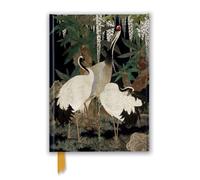 Ashmolean: Cranes, Cycads and Wisteria by Nishimura So-zaemon XII (Foiled Journal)