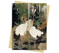Ashmolean Museum: Cranes, Cycads & Wisteria Greeting Card Pack : Pack of 6