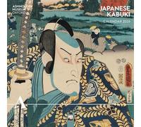 Ashmolean Museum: Japanese Kabuki Wall Calendar 2026 (Art Calendar)