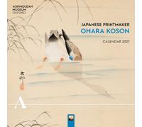 Ashmolean Museum: Japanese Printmaker Ohara Koson Wall Calendar 2027 (Art Calendar)