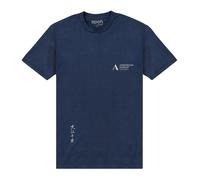 Ashmolean Museum Men's Portrait T-Shirt in Navy | Size: Large Ashmolean Museum Navy L