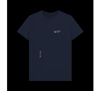 Ashmolean Portrait Unisex T-Shirt (Front & Back Print) Ashmolean Museum Navy L