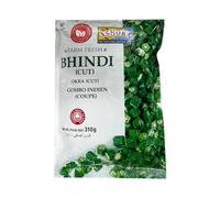 Ashoka Bhindi (Okra) cut, Frozen vegetable, Fresh Okra, Lady's Finger, Ready-to-Use Cut Slices, Quick and Delicious Taste, Indian Origin - 310g