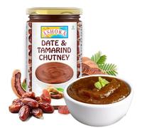 Ashoka Date & Tamarind Chutney 580g (Pack of 1) | Authentic Indian Sweet & Tangy Dip | Ready to Use | Ideal for Chaat, Snacks, Samosas, Pakoras & Street Food | Vegan | Pickles & Relishes