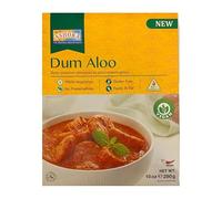 Ashoka Dum Aloo - 280g (Pack of 10) - Authentic Indian Potato Curry | Ready-to-Eat | No Preservatives | Family Pack