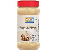 Ashoka Ginger Garlic Paste 1kg - Ready to Use Ginger & Garlic Cooking Paste | Smooth Blend for Indian & Asian Cooking | Ideal for Curries, Marinades, Stir Fries & Everyday Recipes (Pack of 1)