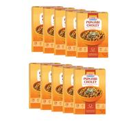 Ashoka Heat to Eat Punjabi Choley 280g x 10 | Authentic Chickpea Curry
