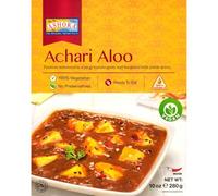 Ashoka Indian Ready Meals Collection, Gluten-Free, Vegan & Vegetarian Curry Pack,Heat & Eat,Authentic Dishes (Pack of 3, Achari Aloo)
