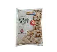 Ashoka Lotus Root Cut with Farm Fresh, Frozen Vegetables, Crispy and Fresh, Creamy White Pulp, Ready-to-Use Cut Slices, Indian Origin - 310g