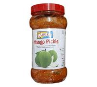 Ashoka Mango Pickle (1Kg) (Pack of 1) - Perfect as a Side Condiment for Any Dish - Authentic Taste & Aromatic - Eaten with Indian Dinner or with Indian Breakfast