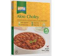 Ashoka Ready To Eat Aloo Chole 280g | Authentic Indian Potato & Chickpea Curry | Ready-to-Eat Meal | 100% Vegetarian | Microwaveable & Easy to Prepare (Pack of 1)