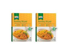 Ashoka Ready to Eat Meal Bombay Biryani 280g | Authentic Indian Biryani with Aromatic Spices & Basmati Rice | Vegetarian (Pack of 2)