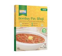 Ashoka Ready to Eat Meal Bombay Pav Bhaji 280g | Authentic Mumbai Street Food | Vegetarian Indian Curry (Pack of 1)