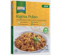 Ashoka Ready to Eat Meal Rajma Pulao 280g | Flavourful Basmati Rice with Red Kidney Beans | Authentic Indian Meal (Pack of 1)