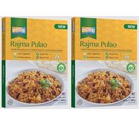 Ashoka Ready to Eat Meal Rajma Pulao 280g | Flavourful Basmati Rice with Red Kidney Beans | Authentic Indian Meal (Pack of 2)