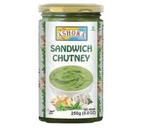 Ashoka Sandwich Chutney 250g | Green Chutney Spread for Sandwiches, Snacks & Rolls | Authentic Indian Flavour (Pack of 1)