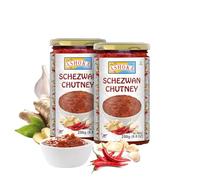 Ashoka Schezwan Chutney 250g - Spicy & Tangy Indo-Chinese Sauce for Cooking, Dipping & Marinades (Pack of 2)