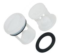 Asholl C00141034 White Pump Plug for Indesit Washing Machine