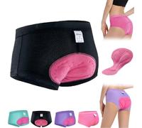 Ashopfun Chevaroo Underwear, Chevaroo Equestrian Underwear for Women,Chevaroo Padded Underwear,Cycling Breathable 3D Padded,Chevaroo Padded Equestrian Underwear for Horseback Riding Women (Black, L)