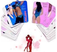 Ashopfun Couples Naughty Nights Romantic Cards,Couples Games for Adults,Naughty Nights Couples Card Game,Romantic & Naughty Game Date Night Ideas to Spark Conversation & Intimacy (For Us)