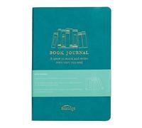 Ashridge Blue A5 PU Book Journal - Reading Log and Review Notebook
