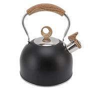 ASHSDI Kettle for Gas Hob, 2.5L Whistling Tea Kettle Stainless Steel Kettle With Heat Preventing Handle For Gas Induction Stove Top Water Coffee Stove Induction Kettle(White)